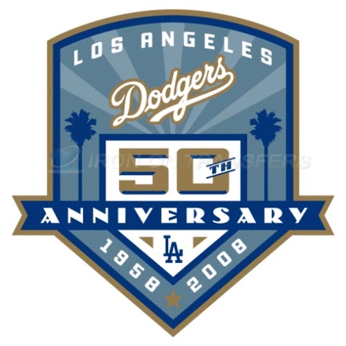 Los Angeles Dodgers Iron-on Stickers (Heat Transfers)NO.1674